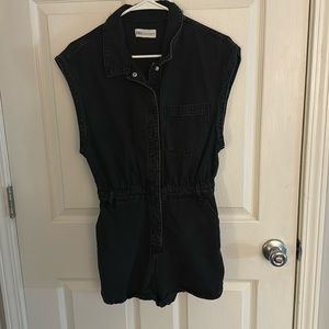 Women’s Zara denim romper